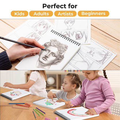 Ohuhu Best Price - Tear Resistant Bamboo Fiber Drawing Sketchbook