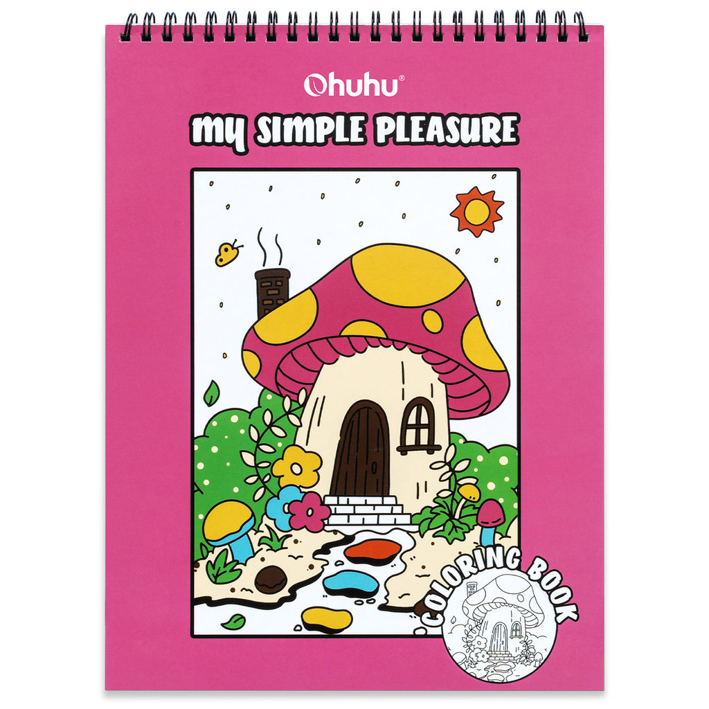Ohuhu Trending - Double-Sided Bleedproof Coloring Book