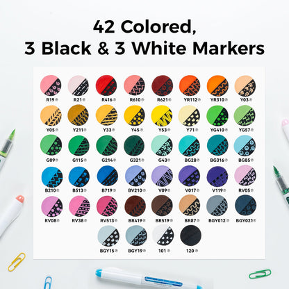Ohuhu Special Offer - Nahuku Direct-ink Acrylic Markers