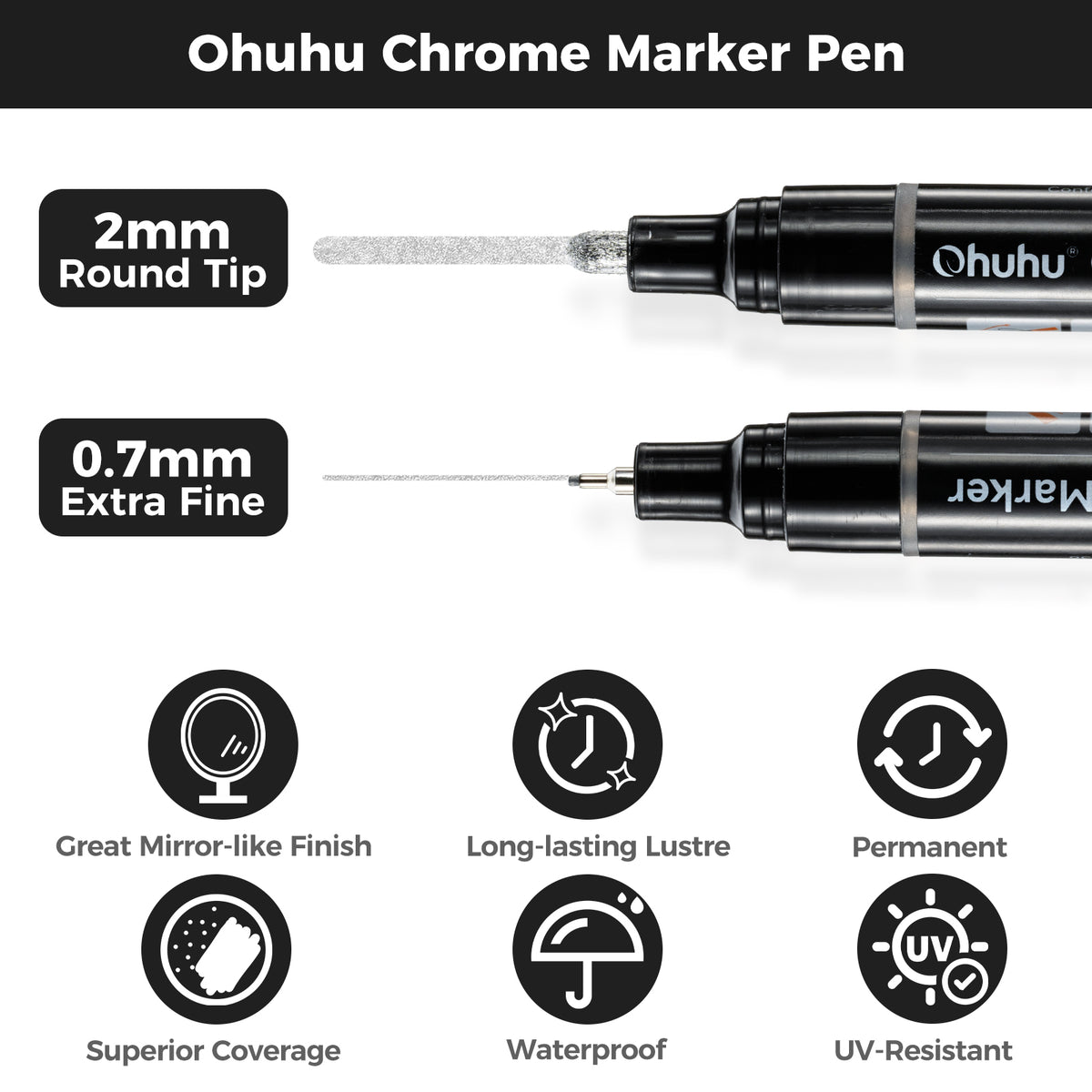 Ohuhu Best Price - Chrome Paint Pen