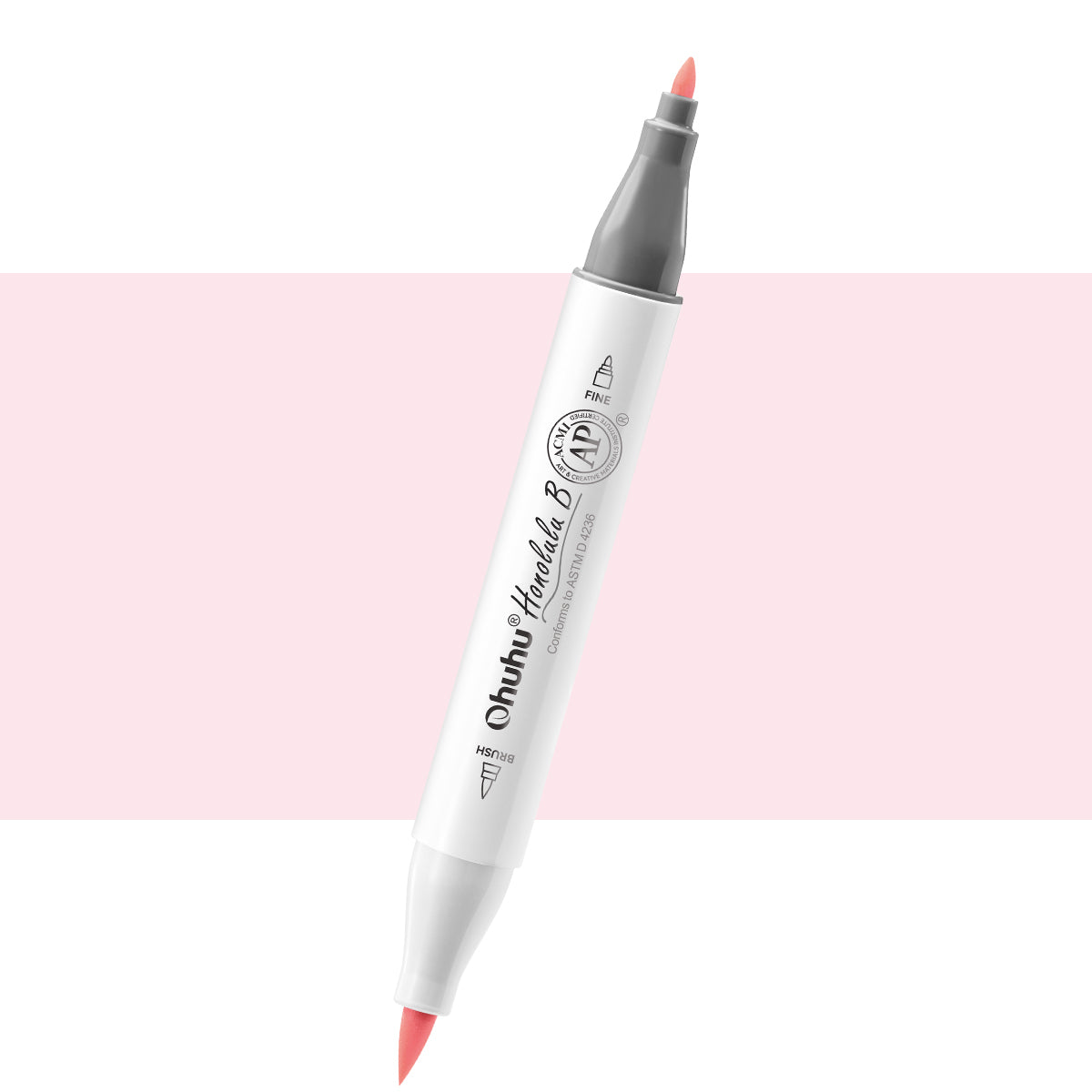 Ohuhu Hot Sale - Honolulu B R22 (Replace RV260) Individual Marker, Brush & Fine