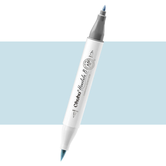 Ohuhu Discount - Honolulu B B03 (Replace B030) Individual Marker, Brush & Fine