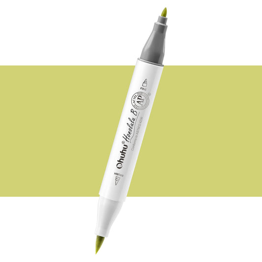 Ohuhu Top Pick - Honolulu B YG012 (Replace GY4) Individual Marker, Brush & Fine