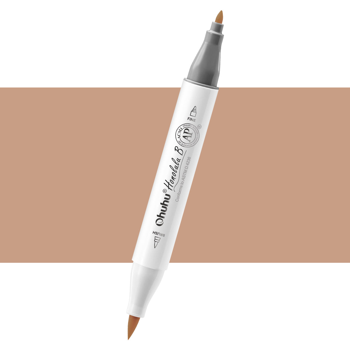 Ohuhu Exclusive - Honolulu B E58 (Replace E170) Individual Marker, Brush & Fine