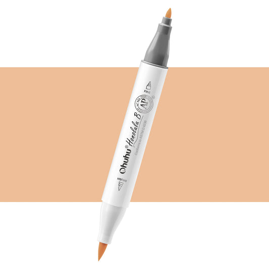 Ohuhu Special Offer - Honolulu B E46 (Replace E220) Individual Marker, Brush & Fine