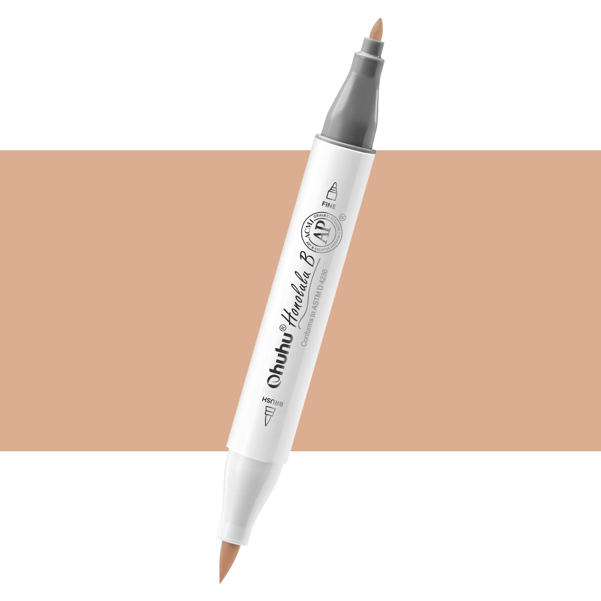 Ohuhu Everyday - Honolulu B E49 (Replace Y145) Individual Marker, Brush & Fine