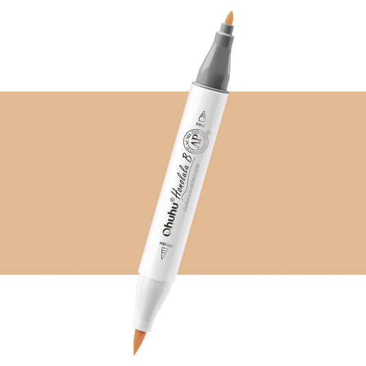 Ohuhu Smart Buy - Honolulu B E47 (Replace YR209) Individual Marker, Brush & Fine