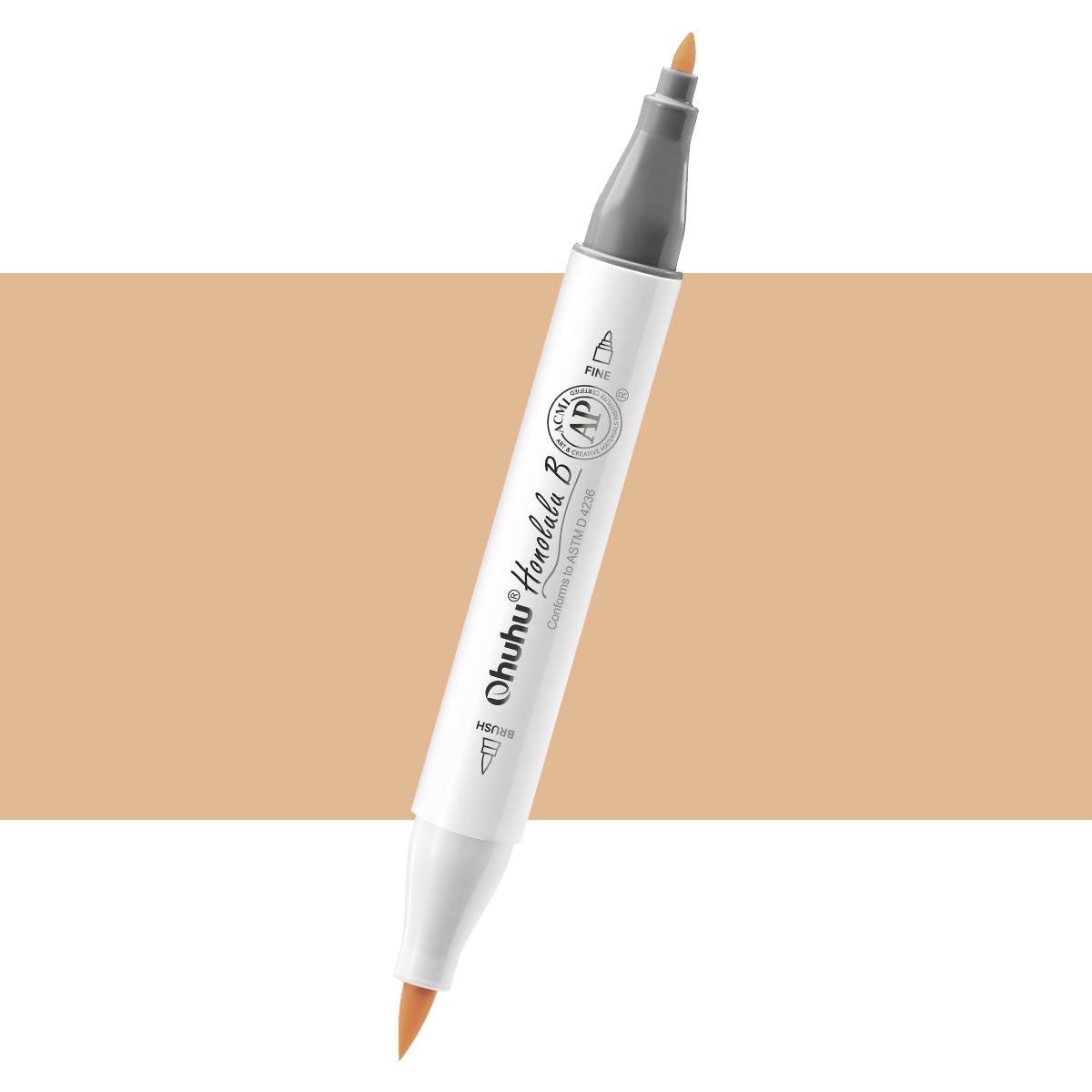 Ohuhu Smart Buy - Honolulu B E47 (Replace YR209) Individual Marker, Brush & Fine
