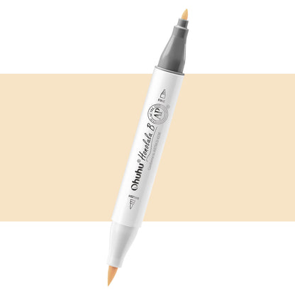 Ohuhu Quality - Honolulu B Y43 (Replace YR212) Individual Marker, Brush & Fine