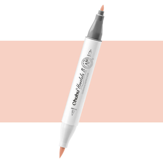 Ohuhu Special Offer - Honolulu B YR56 (Replace R090) Individual Marker, Brush & Fine