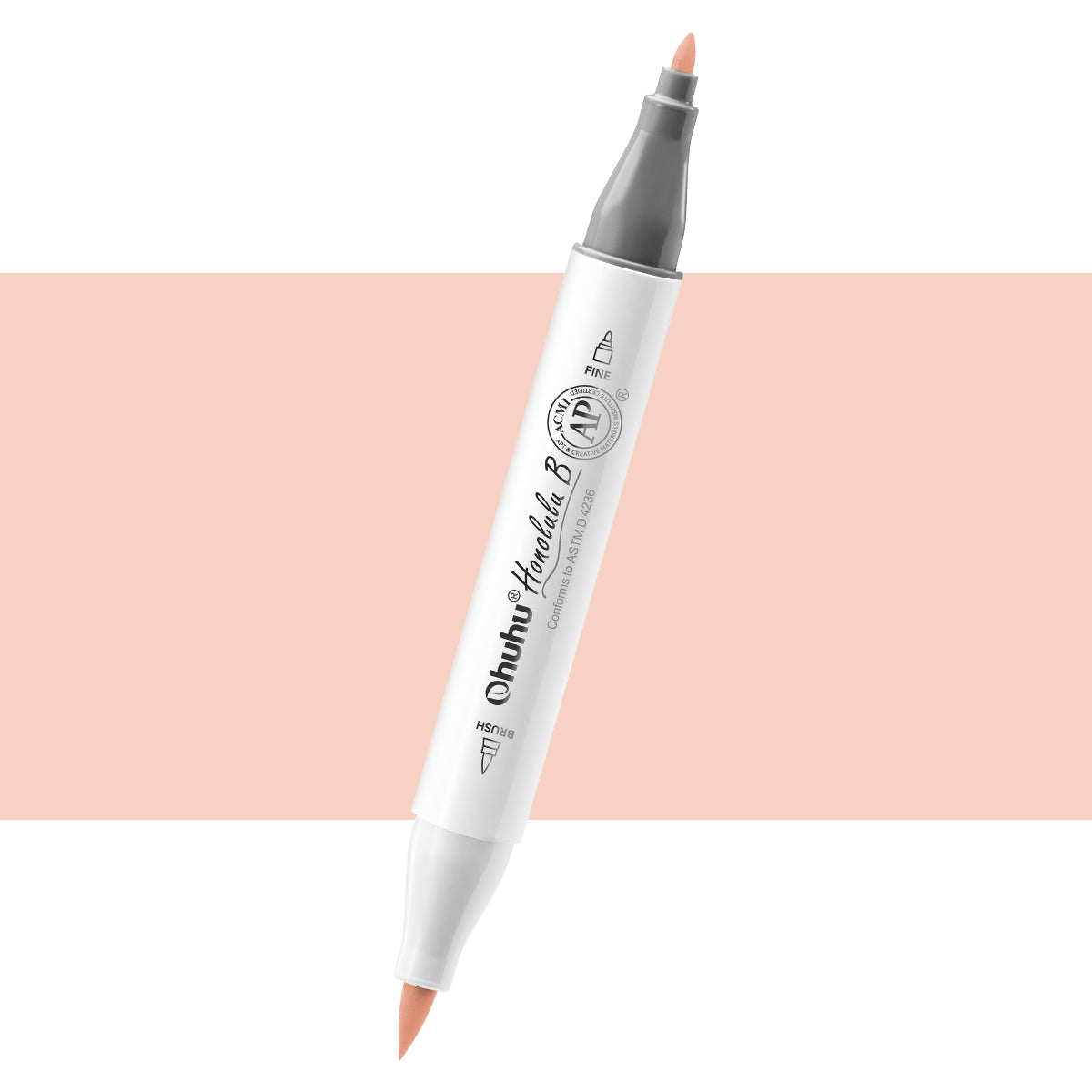 Ohuhu Special Offer - Honolulu B YR56 (Replace R090) Individual Marker, Brush & Fine