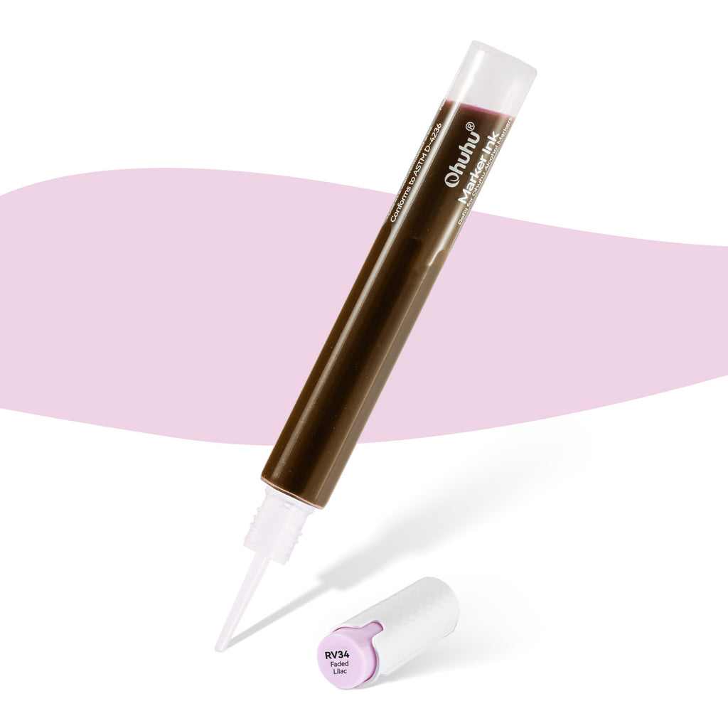 Ohuhu Classic - Marker Ink RV34 / V020 Refill for Alcohol marker