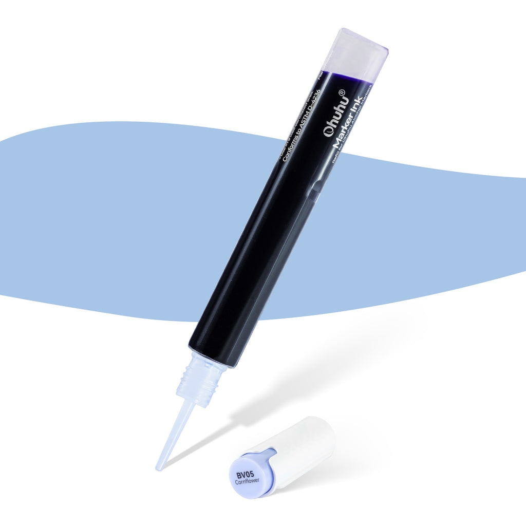 Ohuhu Essential - Marker Ink BV05 / B340 / B287 Refill for Alcohol marker