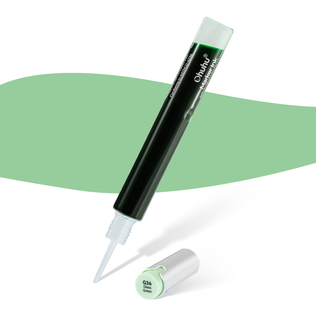 Ohuhu Customer Favorite - Marker Ink G36 / G8 Refill for Alcohol marker