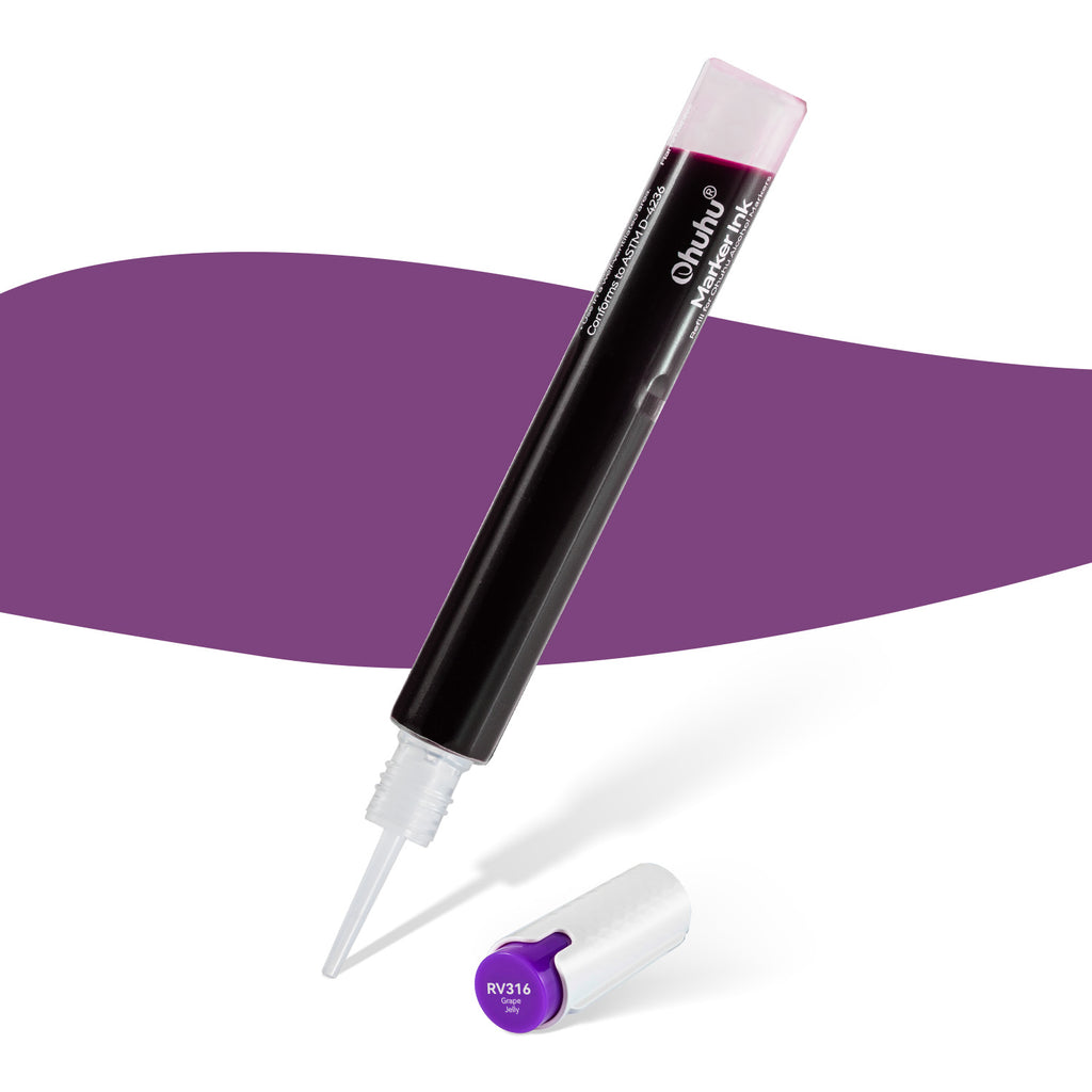 Ohuhu Special Offer - Marker Ink RV316 / R16 / V651 Refill for Alcohol marker