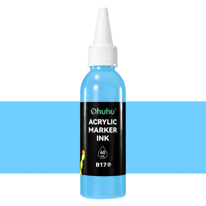 Ohuhu Customer Favorite - Acrylic Marker Ink Refill for Mauna Kea & Hanauma Series