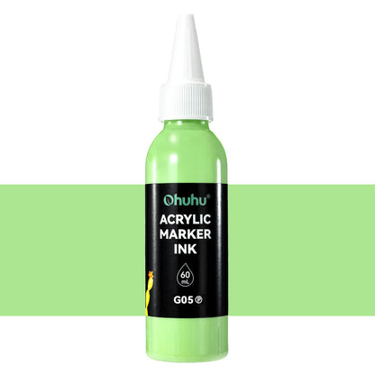 Ohuhu Customer Favorite - Acrylic Marker Ink Refill for Mauna Kea & Hanauma Series