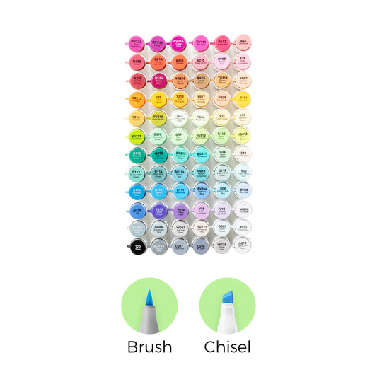 Ohuhu Discount - Honolulu² 72 Colors Dual Tips Alcohol Art Markers