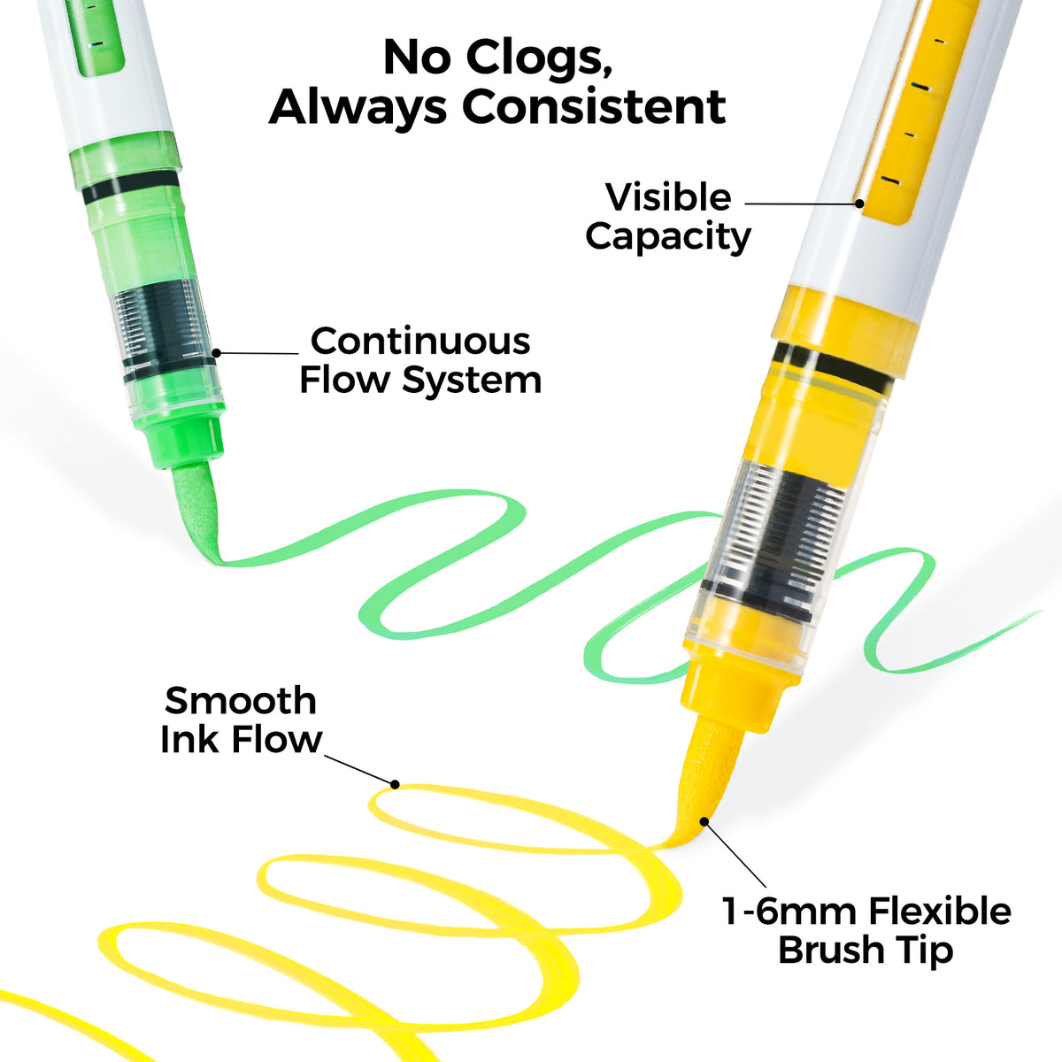 Ohuhu Value - Kahuku Series Direct-ink Acrylic Paint Markers