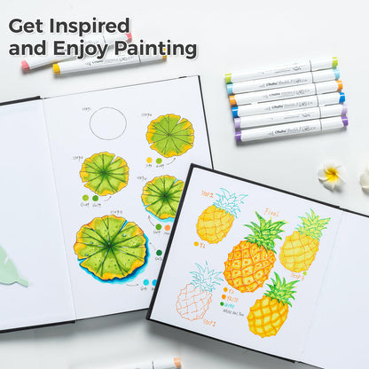 Ohuhu Best Seller - Marker Pads Art Sketchbooks for Markers, 2 Pack
