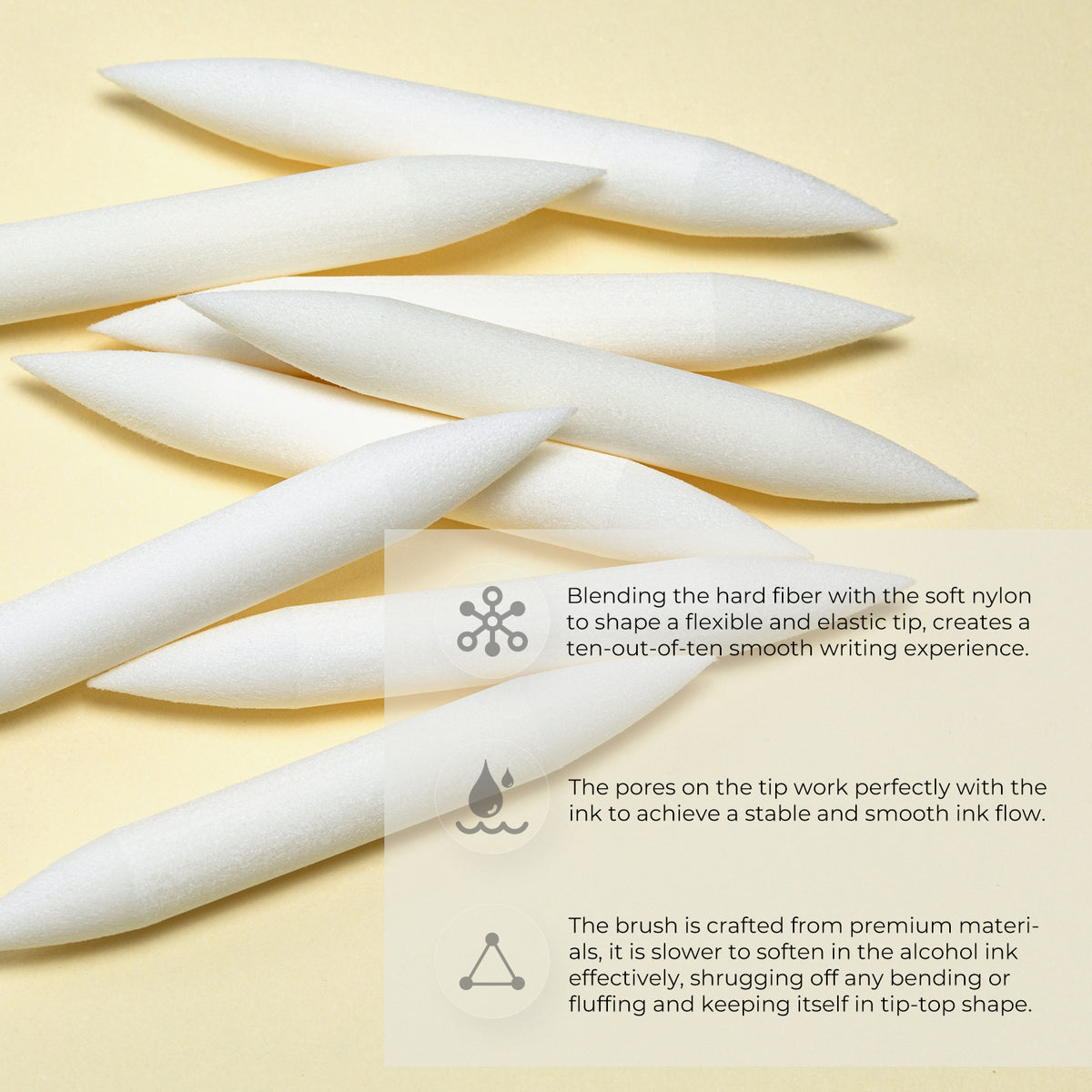 Ohuhu New - Replacement Brush Nibs Of Honolulu & Honolulu B Series