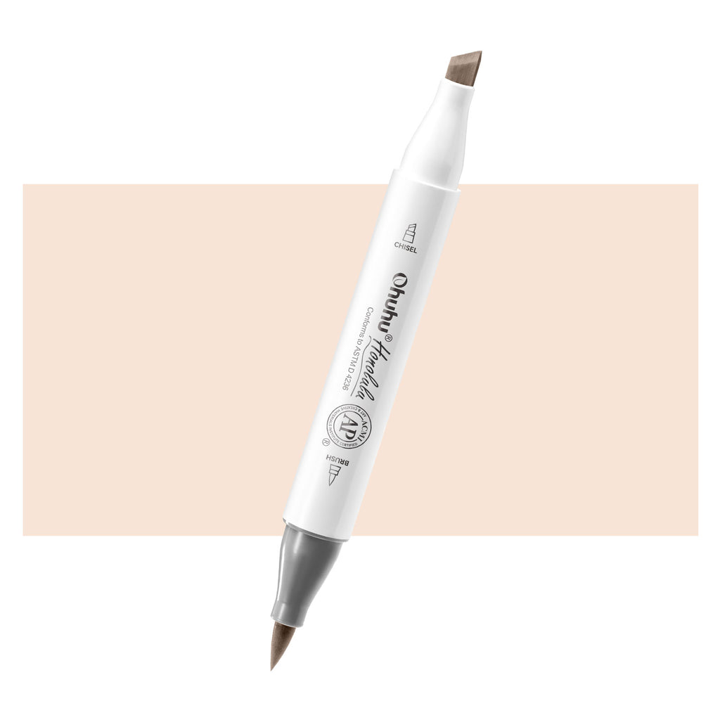 Ohuhu Great Value - Honolulu R18 / YR04 Individual Marker, Brush & Chisel