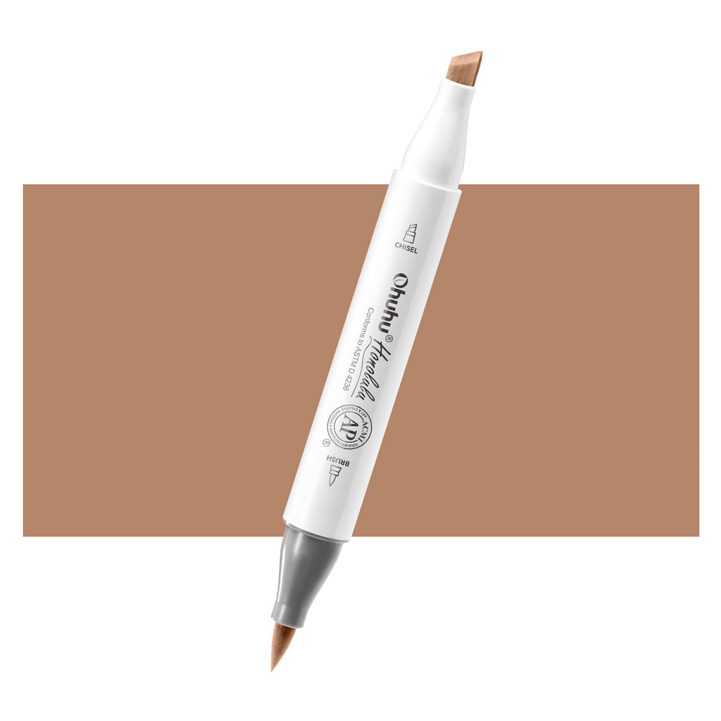 Ohuhu Hot Sale - Honolulu E370 / Y515 Individual Marker, Brush & Chisel