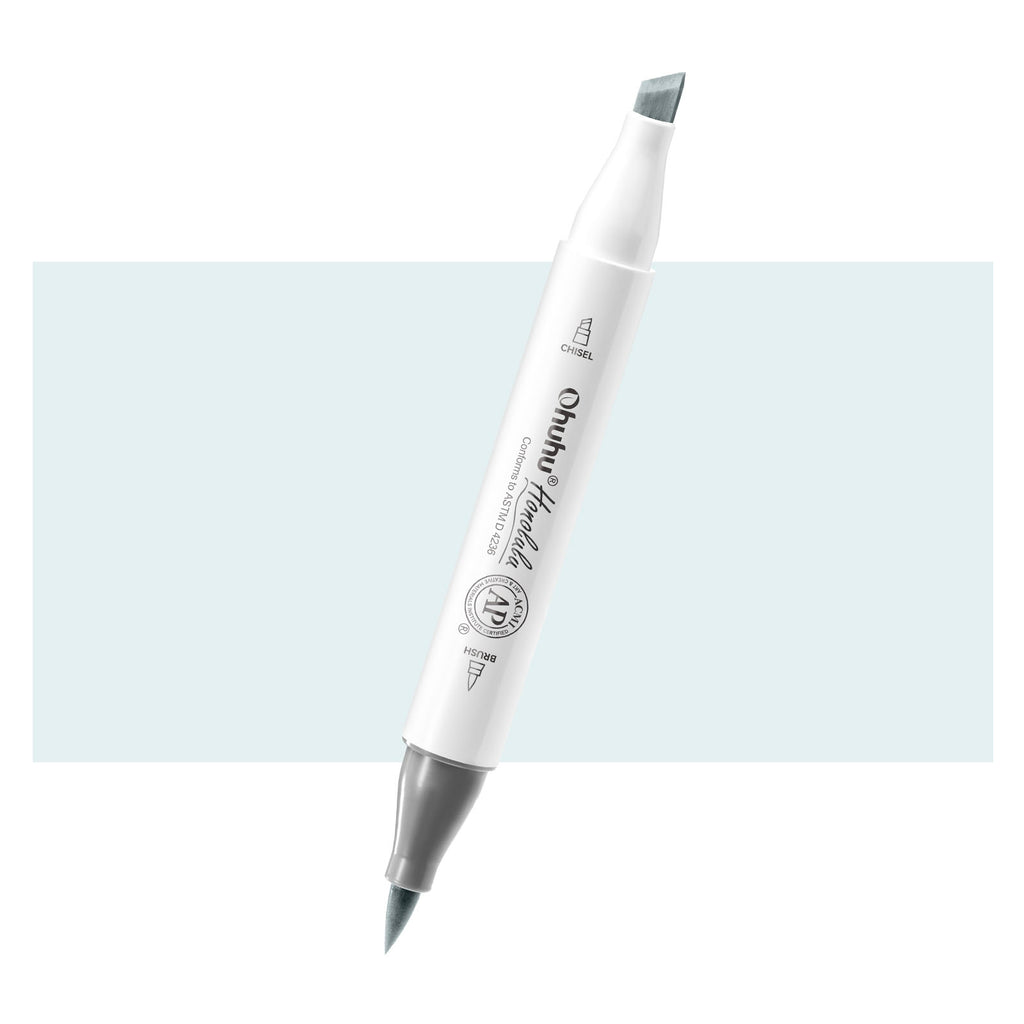 Ohuhu Essential - Honolulu MG020 / B21 Individual Marker, Brush & Chisel