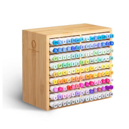 Ohuhu Premium - Bamboo Marker Organizer