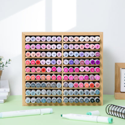 Ohuhu Premium - Bamboo Marker Organizer
