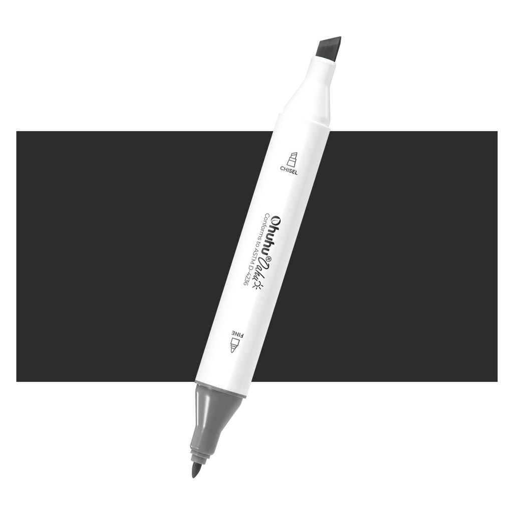 Ohuhu Popular - Oahu 120 Individual Marker, Fine & Chisel