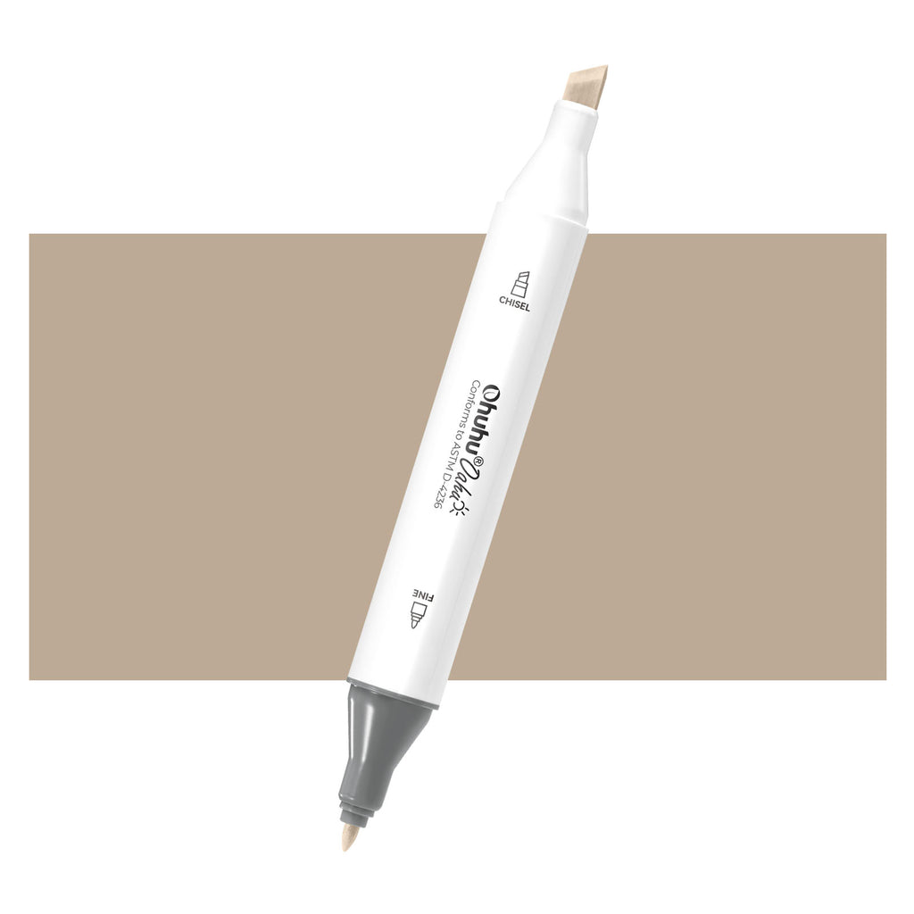 Ohuhu Premium - Oahu YG100 / E111 Individual Marker, Fine & Chisel