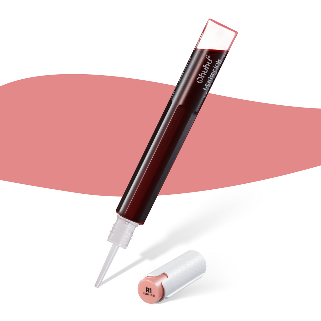 Ohuhu Featured - Marker Ink R210 / R393 / R1 Refill for Alcohol marker