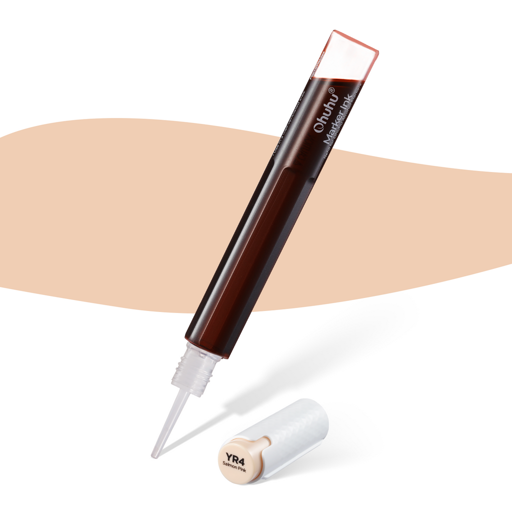 Ohuhu Exclusive - Marker Ink YR07 / YR295 / YR4 Refill for Alcohol marker