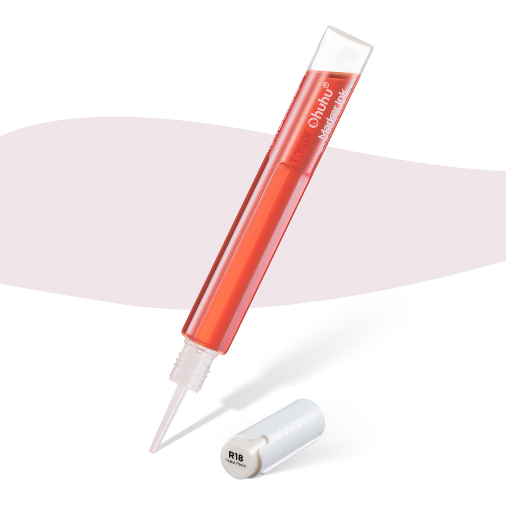 Ohuhu Everyday - Marker Ink YR04 / E494 / R18 Refill for Alcohol marker
