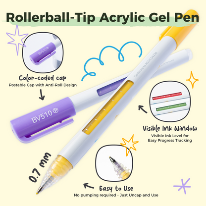Ohuhu Great Value - Wai Momi Acrylic Gel Pens