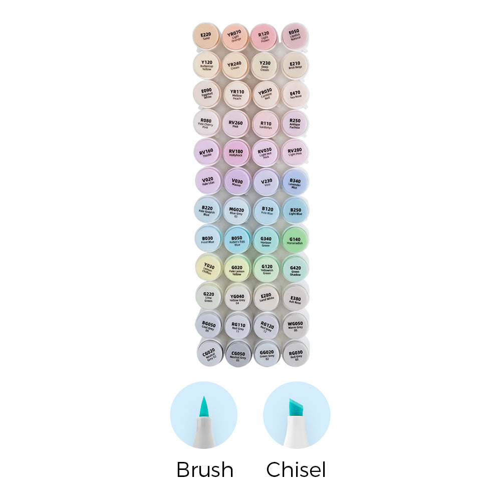 Ohuhu Smart Buy - Honolulu Brush Markers - Small Set