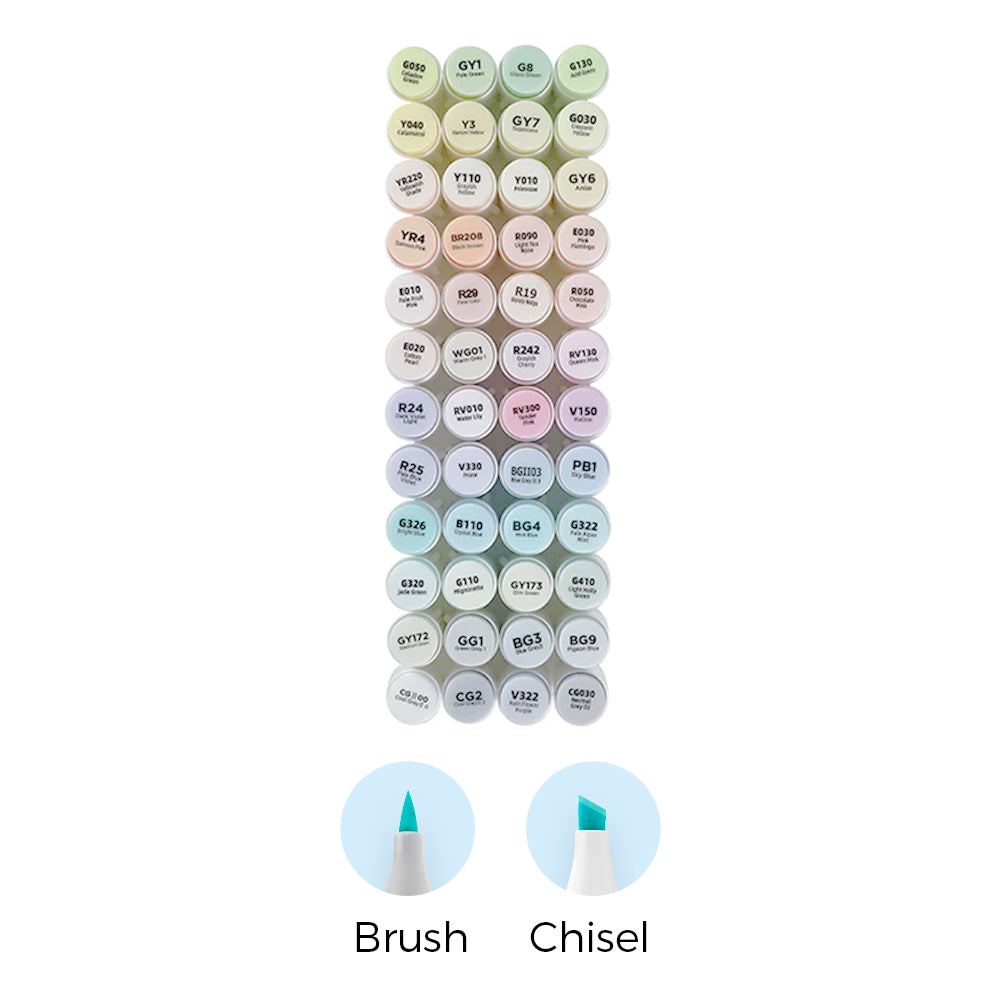 Ohuhu Smart Buy - Honolulu Brush Markers - Small Set