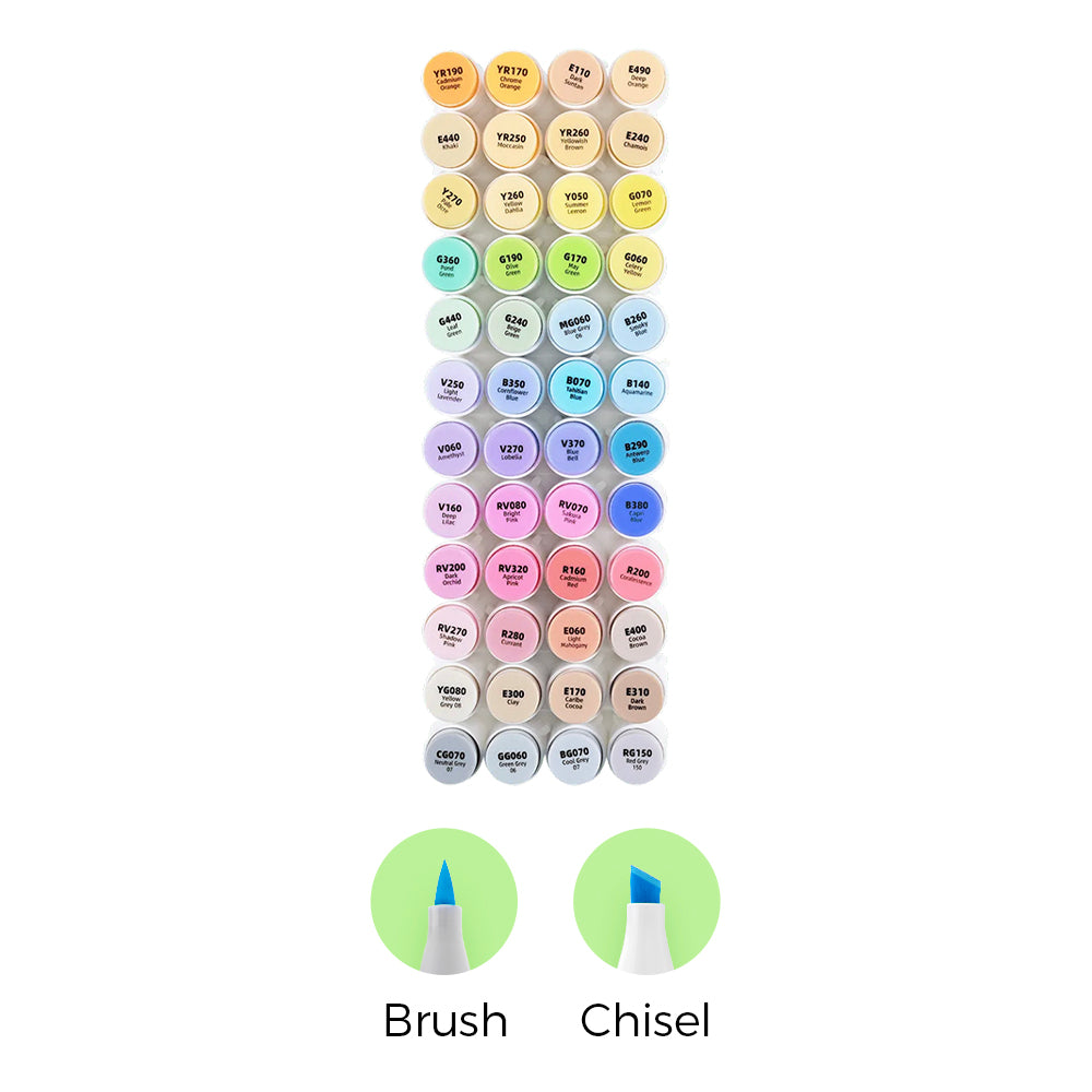 Ohuhu Smart Buy - Honolulu Brush Markers - Small Set