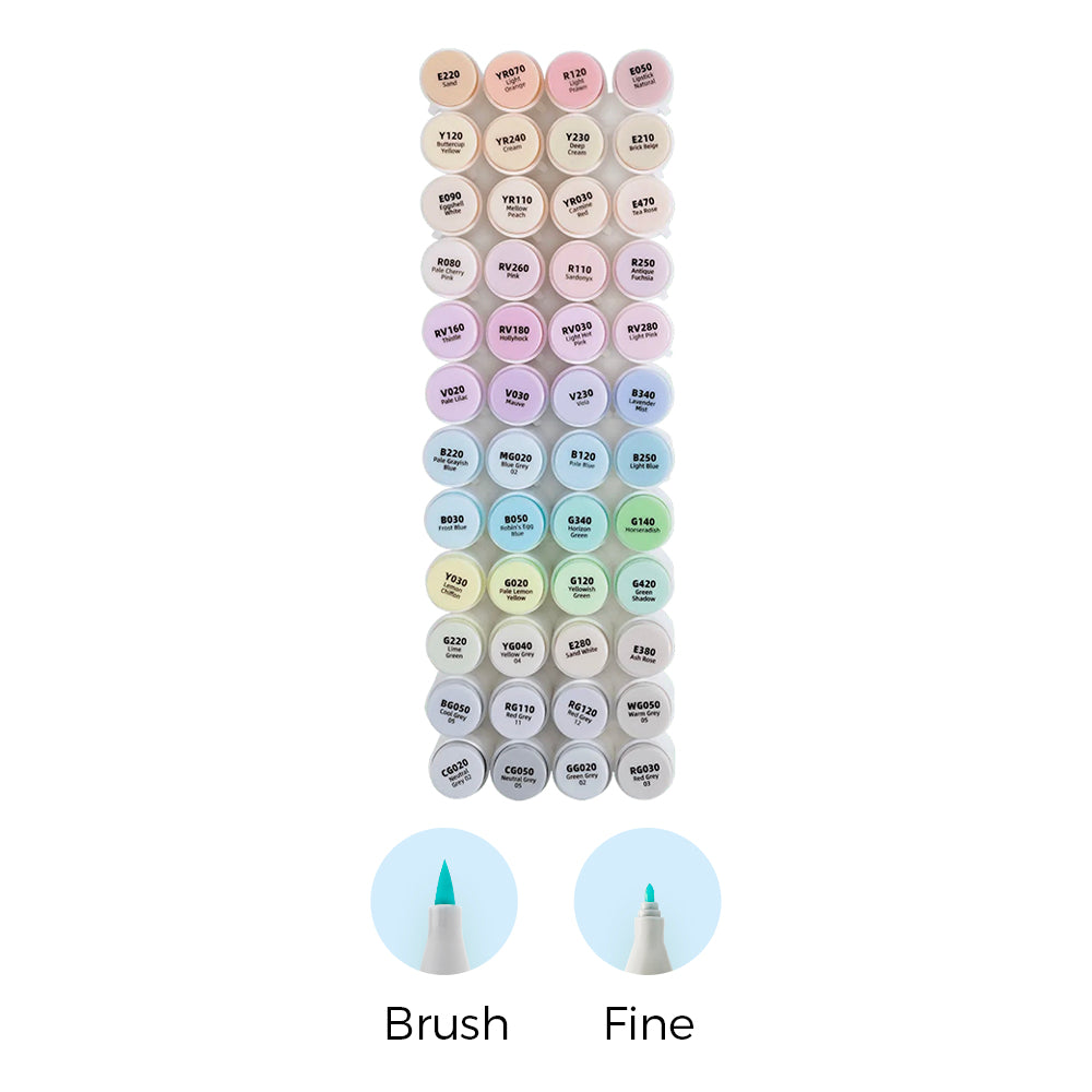 Ohuhu Smart Buy - Honolulu Brush Markers - Small Set