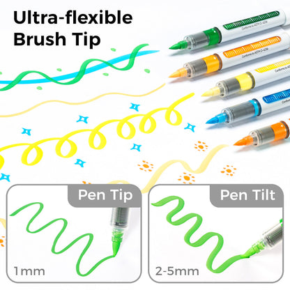Ohuhu Best Price - Direct-ink Acrylic Markers 24 Colors - Nahuku